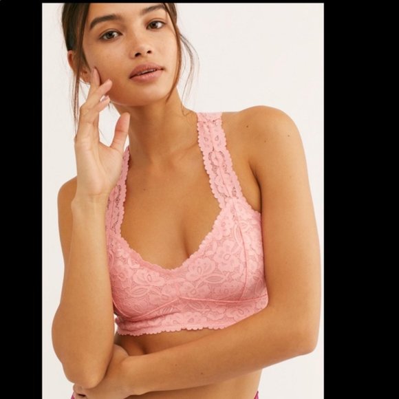 Free People Other - Free People Galloon Lace Racerback Bralette
